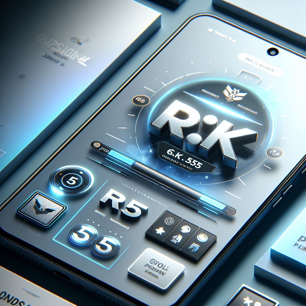 RK55 interface on mobile showing clean design and responsive performance