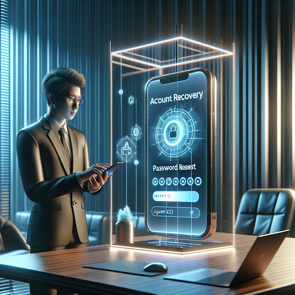 RK55 account recovery and mobile login support interface with secure tools
